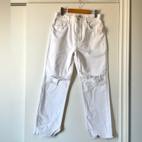 NWT Free People Tapered Baggy Boyfriend Jeans - Picture 4 of 10
